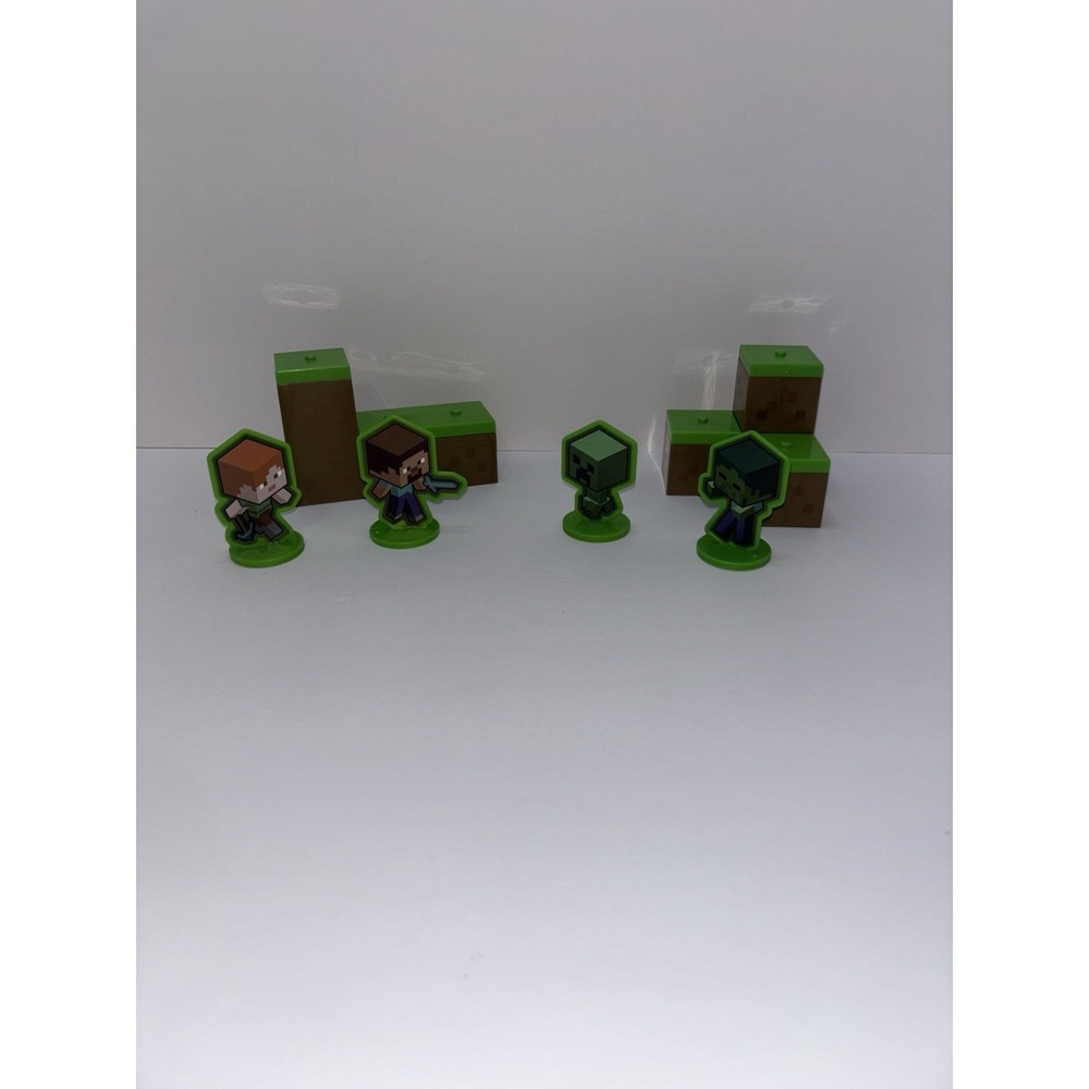 Decopac Cake Topper 28831 MINECRAFT MOBS BEWARE! 6 Piece Set